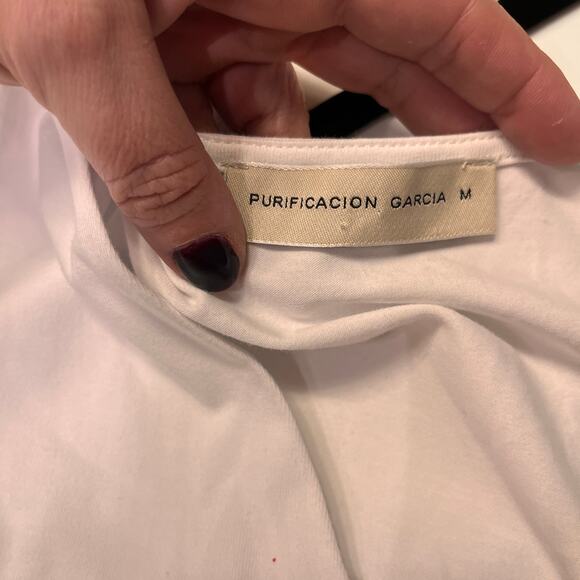 Purificacion Garcia Colorblock Tiered Midi Dress Sz Medium - Picture 5 of 10